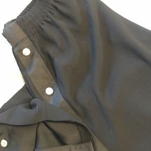 bar III rip-away trousers size S flattering!